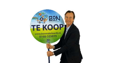 Bon Te Koop Sticker by BonMakelaardij