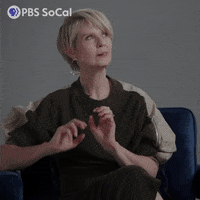 Cynthia Nixon Jazz Hands GIF by PBS SoCal