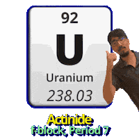 Group 3 Uranium Sticker