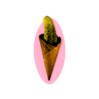 Pink Vegan Sticker by Ostap aka Ost_UP