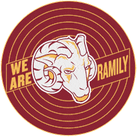 Football Basketball Sticker by Fordham University