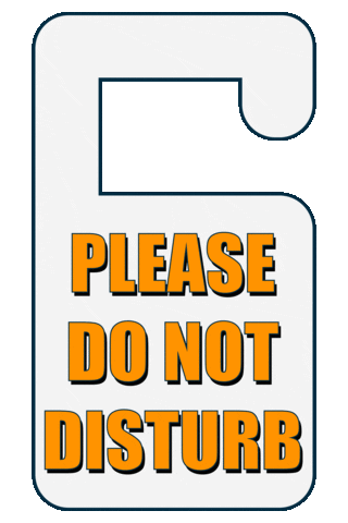 do not disturb Sticker by Axel Hotels