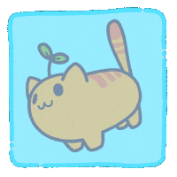 Ice Cube Cat Sticker by Castaways