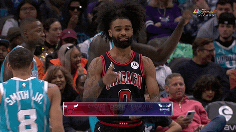 Coby White Yes GIF by Chicago Bulls