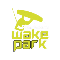 wakepontedera jump wake cable wakeboard Sticker