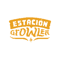 estaciongrowler beer cerveza cervezaartesanal growler Sticker