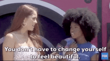 You Dont Have To Change Yourself To Feel Beautiful Teen Choice Awards GIF by FOX Teen Choice