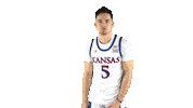 University Of Kansas Basketball Sticker by Kansas Athletics