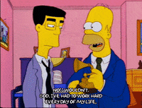 homer simpson work GIF