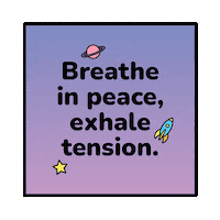 Pop Out Deep Breath Sticker