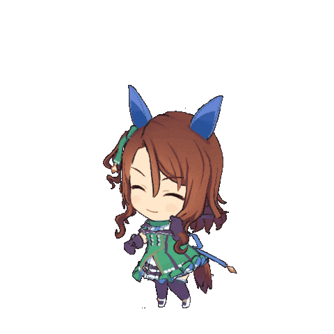 kinghalos1stfan giphyupload giphycreatortest umamusume uma musume Sticker
