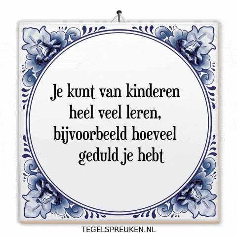 Nl Onderwijs GIF by Tegelspreuken.nl