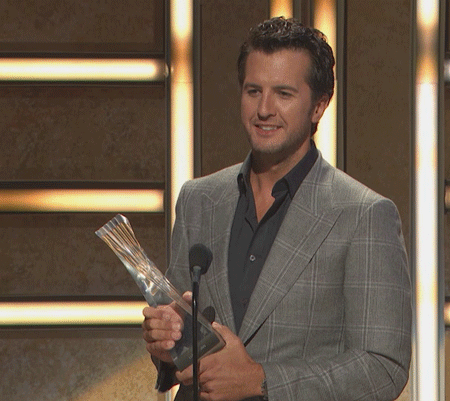 luke bryan wink GIF by CMT Artists of the Year