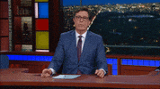 stephen colbert tap GIF by The Late Show With Stephen Colbert