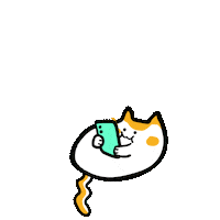 New Post Sticker by Poku Meow Meow Meow