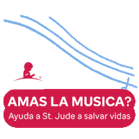 Musicgives Sticker by St Jude