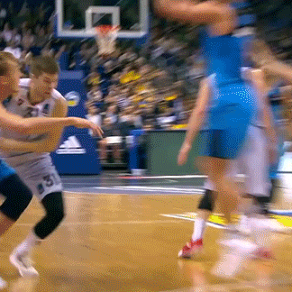 assist in your face GIF by easyCredit Basketball Bundesliga