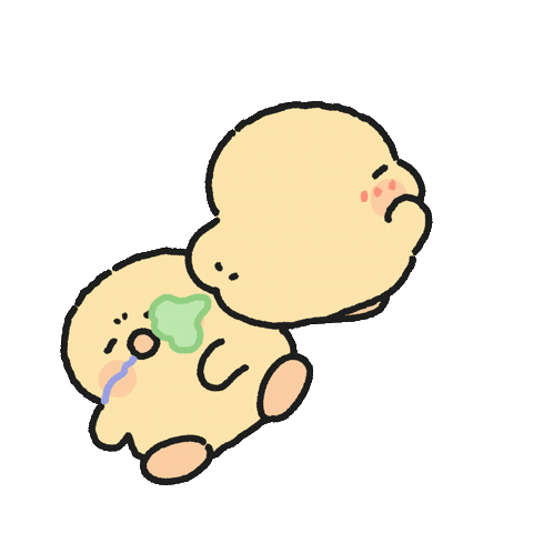 Awkward Character Sticker
