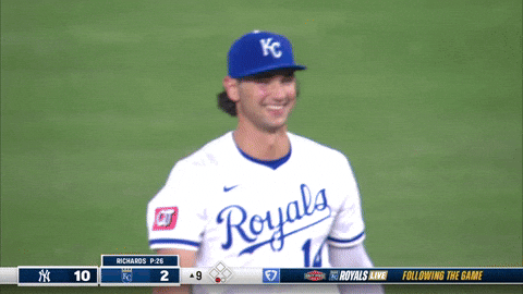 Kansas City Royals Smile GIF by MLB