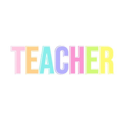 teacher teaching Sticker