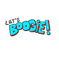 zzah_kween dance summer boogie handlettering Sticker