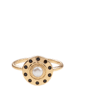 alltheluckintheworldamsterdam gold colors jewelry ring Sticker