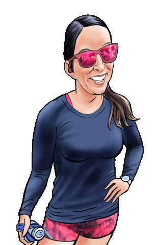 Runner Running Sticker by eBibs
