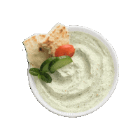 yazalabneh dip olive hummus olive oil Sticker