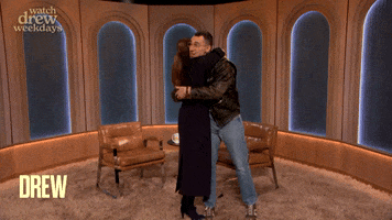 Jack Antonoff Hug GIF by The Drew Barrymore Show