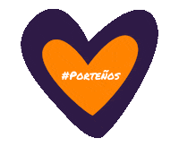 Porteno Hearts Sticker by Club Atlético Porteño