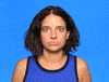 Video gif. A woman crosses her eyes and opens her mouth, making a goofy face.
