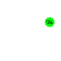 24 Sticker by Hair Festival Hamburg