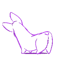 Animwoodsy dance party corgi animwoodsy Sticker