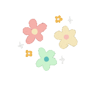 Happy Flower Sticker