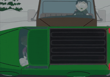 truck road GIF by South Park 