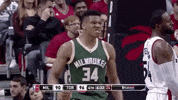 high five nba playoffs GIF by NBA