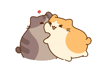 Love You Hug Sticker by Bichi Mao