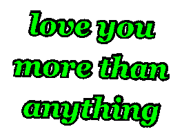 I Love You Sticker by Alissandra