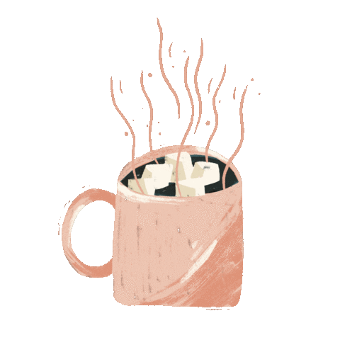 mono__mono giphyupload christmas illustration coffee Sticker