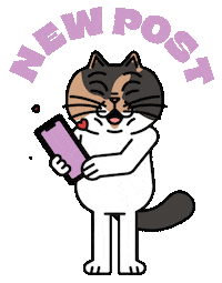 Happy Cat Sticker