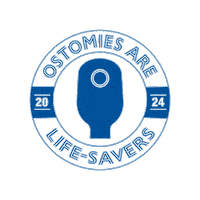 UOAAOstomy stoma ostomy ileostomy colostomy Sticker