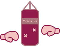 fitness workout Sticker by Fabletics