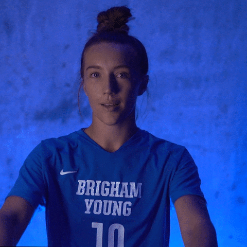 Womens Soccer Sport GIF by BYU Cougars