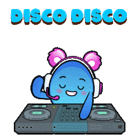 Dj Disco Sticker by The Grapes