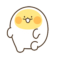 Run Egg Sticker