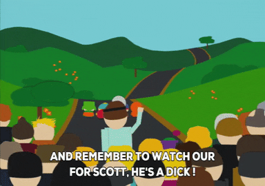 eric cartman goodbye GIF by South Park 
