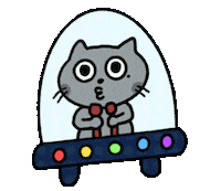 Space Cats Sticker