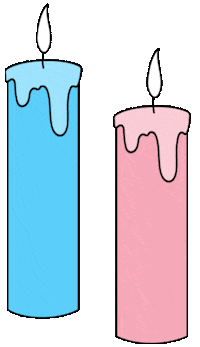 Trans Candles Sticker by Trap Bob