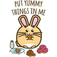In Me Food Sticker by Fuzzballs