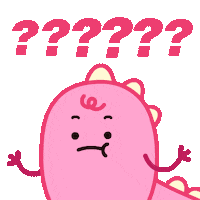 Excuse Me What Sticker by DINOSALLY